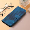 For Xiaomi Redmi K70 YX0060 Elephant Head Embossed Phone Leather Case with Lanyard(Royal Blue)