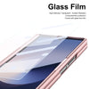 For Samsung Galaxy Z Fold6 Integrated PC + PU Phone Case with Pen / Pen Box(Pink)