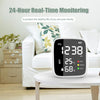 CO2 Detector Meter, 400-5000ppm, LED Display, Audible Alarm