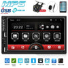A2821 Car 7 inch Screen HD MP5 Player, Support Bluetooth / FM with Remote Control, Style:Standard + 8LEDs Light Camera