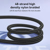 JOYROOM S-A42 Crystal Clear Series Fast Charging Data Cable, USB to 8 Pin Cable, Length: 1.2m(Black)