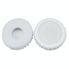 2pcs For JBL E40BT / T450 Headphones Imitation Leather + Foam Soft Earphone Protective Cover Earmuffs(White)