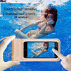 Outdoor Diving Swimming Mobile Phone Touch Screen Waterproof Bag for 6 to 7 Inch Mobile Phone(Black)