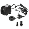 10W Submersible Aquarium Pump with LED - EU Plug