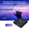 X96 Air 8K Smart TV BOX Android 9.0 Media Player with Remote Control, Quad-core Amlogic S905X3, RAM: 4GB, ROM: 64GB, Dual Band WiFi, Bluetooth, UK Plug