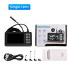 P005 8mm Single Lenses Industrial Pipeline Endoscope with 4.3 inch HD Screen, Spec:1m Tube