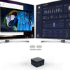 N100/DDR5 12th AlderLake-N100 Dual 4K60Hz Office And Home Mini PC, Spec: 12G+128G /US Plug