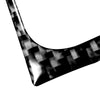 Car Carbon Fiber Water Cup Holder Frame Decorative Sticker for Honda Civic 8th Generation 2006-2011, Left and Right Drive Universal