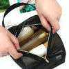 2 PCS Outdoor Travel Portable Mesh Toiletry Cosmetic Bag, Size: Medium