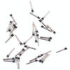 iPhone 13 Charging Port Screws (Silver) - 100 Pack