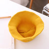 Baby Love-heart Knitted Hat Children Wild Knitted Fisherman Hat, Size: L(Skin Powder)