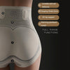 High-Waisted Liquid Seamless Ice Abdomen Slimming Buttocks Sculpting Ladies Underwear, Size: M(Coffee)