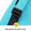 O-TBOST Outdoor Casual Multifunctional Crossbody Backpack(Sky Blue And Yellow)