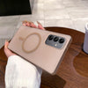 For Samsung Galaxy A05s Ice Fog MagSafe PC Phone Case(Gold)