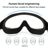 Liquid Silicone Swimming Equipment HD Anti-fog Comfortable Electroplated Swimming Goggles(Black Transparent)