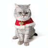 Christmas Pet Cloak, Red, Small Dog/Cat, Warm Fleece