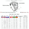 Princess Queen Crown-shaped Platinum Plated Zircon Ring, US Size: 9, Diameter: 18.9mm, Perimeter: 59.5mm(Silver)