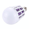 E27 15W White Light + 365 NM Purple Light Mosquito Killer Bulb Lamp, Fly Pest Insects Reject Zapper LED Ball Steep Light, AC 175-265V