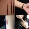 20pcs S-250 Halloween Terror Realistic Scratches Wound Injury Scar Temporary Tattoo Sticker