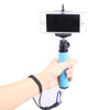 LED Flash Light Holder Sponge Steadicam Handheld Monopod with Gimbal for SLR Camera(Blue)