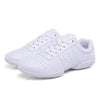 Soft Microfiber Leather Non-slip Wear Resistant Sport Sneakers Bodybuilding Gym Shoes, Size:40(White)
