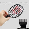 Men Curly Hair Comb Afro Dirty Braid Hair Comb(NO8-1 Black)