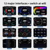 3.5" OBD2 GPS HUD Head-Up Display Car Speedometer