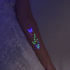 10 PCS Waterproof Color Luminous Tattoo Sticker Face Sticker(EX-029)