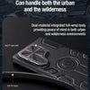 For Samsung Galaxy S25 Ultra 5G NILLKIN Black Rhino Prop MagSafe Magnetic PC Phone Case(Blue)