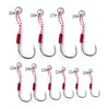 5pcs / Pack HENGJIA 14# Tied Wire Iron Hook Deep Sea Fishing Hook