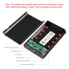 HAWEEL DIY 4x 18650 Battery (Not Included) 12000mAh Dual-way QC Charger Power Bank Shell Box with 2x USB Output & Display,  Support QC 2.0 / QC 3.0 / FCP / SFCP /  AFC / MTK / BC 1.2 / PD(Black)