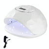 F6 UV LED Lamp Nail Dryer Dual hands Nail Lamp Curing UV Gel Nail Polish With Sensor & Timer & LCD Display(White EU)