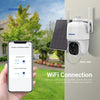 ESCAM G24 3MP Solar WiFi Security Camera | Colour Night Vision | PIR & Siren