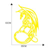 D-931 Pterosaur Pattern Car Modified Decorative Sticker(Yellow)