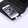 HAWEEL 1m High Speed 35 Cores 8 Pin to USB Sync Charging Cable for iPhone, iPad(White)