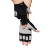 BOODUN B171069 Sailing Gloves Fitness Outdoor Half Finger Rock Climbing Gloves, Size: L(Grey)
