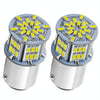 1 Pair E0053 9-14V 1157-54SMD-2835 6000K 1080LM White Light Car Decoding Brake Driving Light