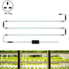 LED Plant Lamp Household Full Spectral Filling Hard Lamp Strip, Style: 50cm 3 Head(Sun Light UK Plug)