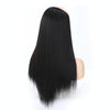 Wig Half Headgear Long Straight Hair U-Shaped Wig Headgear, Colour: 4.US-2# Natural Black