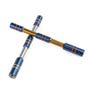 Car Modified Aluminum Signal Antenna Aerial(Roasted Blue)