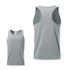 H-Shape Summer Men Sports Vest Casual Breathable Quick-drying Outdoor Running Vest, Size: XXL(Grey)