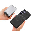 For Samsung Galaxy S25 Ultra 5G Retro Splitable Magnetic Card Bag Leather Phone Case(Black)