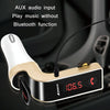 G7 Car Hands-Free Bluetooth FM Player MP3(Black)