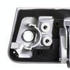 1 Pair Car Front Door Outside Handle 80607-CD41E+80606-CD01E for Nissan 350Z 2003-2009 (Black)