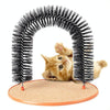 Cat Self-Grooming Arch Brush & Scratcher Toy
