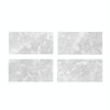4 PCS  Crystal Film Wall Tile Sticker Imitation Marble Pattern Wall Sticker(DLS022)