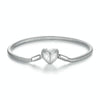 S925 Sterling Silver Star Heart DIY Basic Bracelet(19CM)