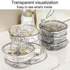 Large Capacity Portable Earring Ring And Necklace Jewelry Organizer(Transparent)