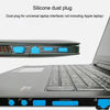 13 in 1 Universal Silicone Anti-Dust Plugs for Laptop(Orange)