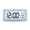 Automatic Night Light Electronic Clock Large Screen Adjustable Backlight Alarm Clock (Blue)